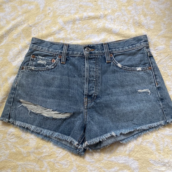 Re/ done denim short size 25 - Picture 2 of 5